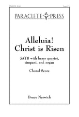 Alleluia Christ Is Risen SATB choral sheet music cover
